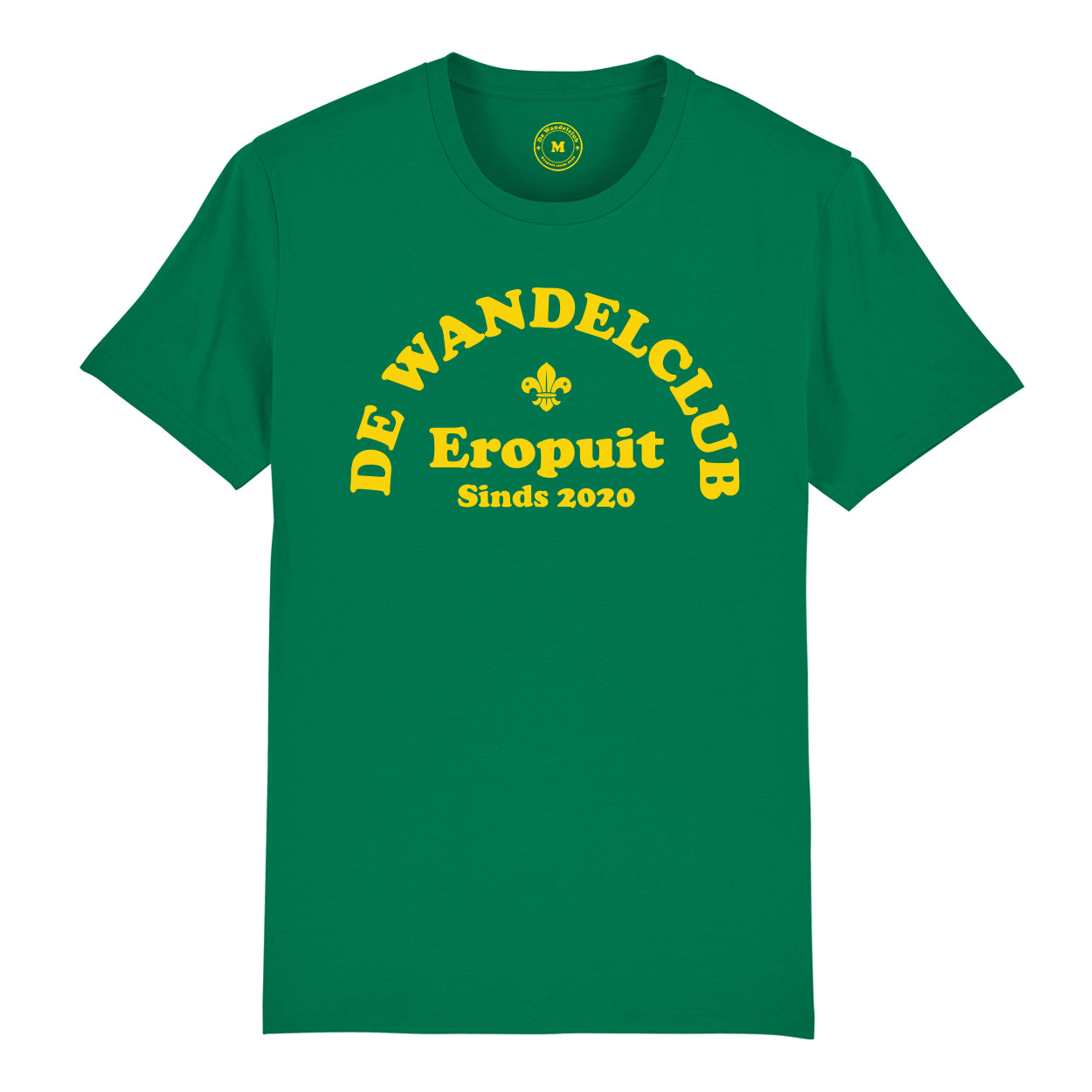 T-shirt de Wandelclub - Groen